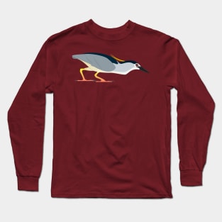 Crouching Night-Heron Long Sleeve T-Shirt